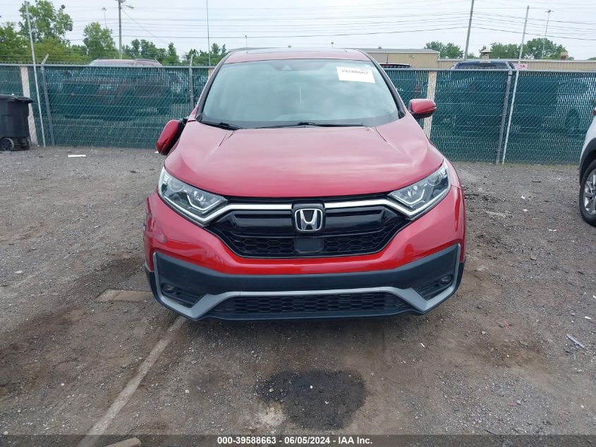 2021 Honda Cr-V Ex VIN: 5J6RW1H57ML004220 Lot: 39588663