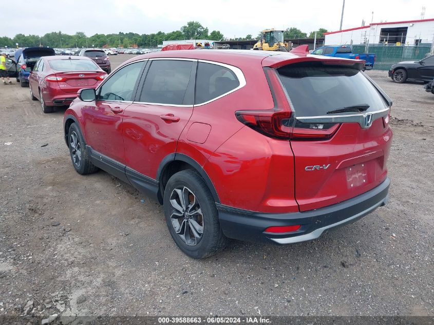 2021 Honda Cr-V Ex VIN: 5J6RW1H57ML004220 Lot: 39588663