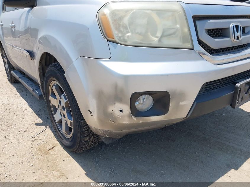 2011 Honda Pilot Touring VIN: 5FNYF4H95BB083733 Lot: 39588664