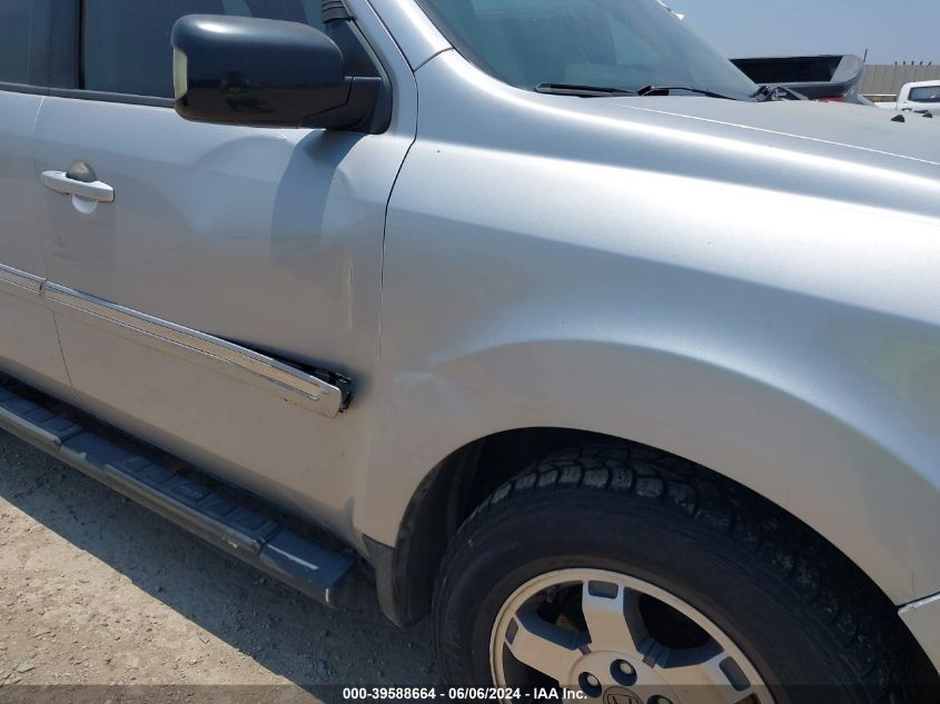 2011 Honda Pilot Touring VIN: 5FNYF4H95BB083733 Lot: 39588664