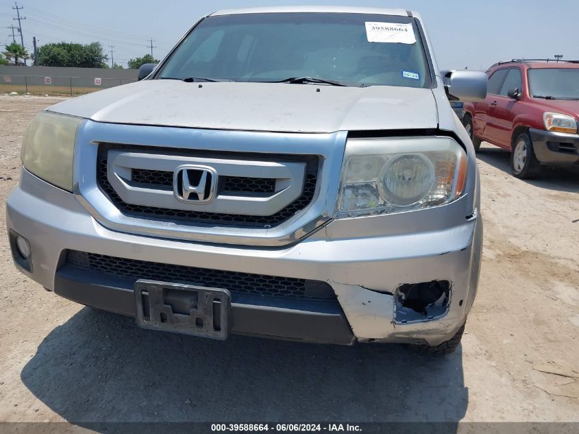 2011 Honda Pilot Touring VIN: 5FNYF4H95BB083733 Lot: 39588664