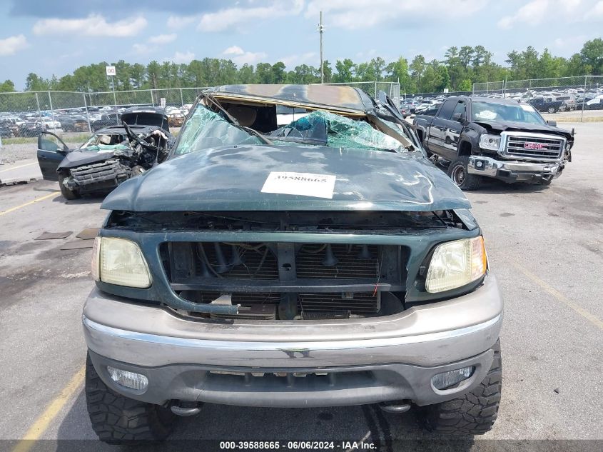 2002 Ford F-150 Lariat/Xl/Xlt VIN: 1FTRX18L12NA02191 Lot: 39588665