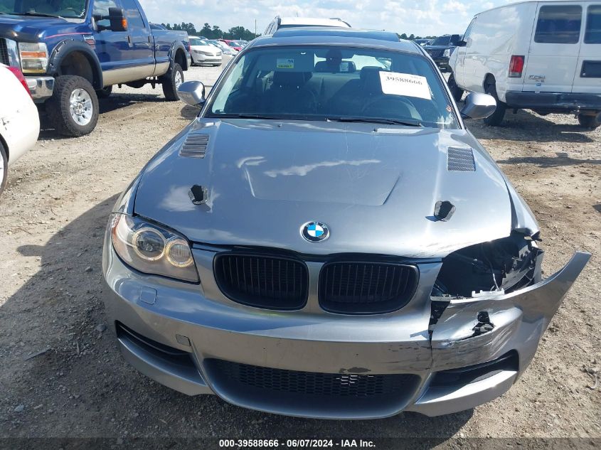 2010 BMW 135I VIN: WBAUC7C52AVK81048 Lot: 39588666