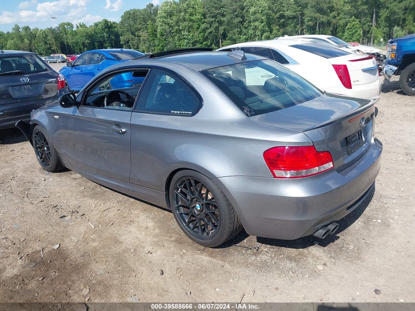 2010 BMW 135I VIN: WBAUC7C52AVK81048 Lot: 39588666