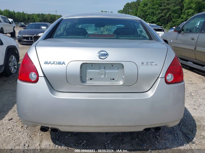 2004 Nissan Maxima 3.5 Sl VIN: 1N4BA41E44C891511 Lot: 39588683