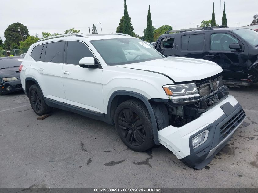 2019 Volkswagen Atlas 3.6L V6 Sel Premium VIN: 1V2NR2CA7KC509837 Lot: 39588691