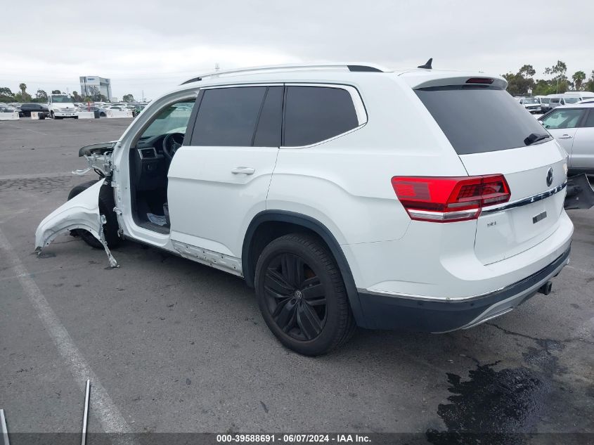 2019 Volkswagen Atlas 3.6L V6 Sel Premium VIN: 1V2NR2CA7KC509837 Lot: 39588691