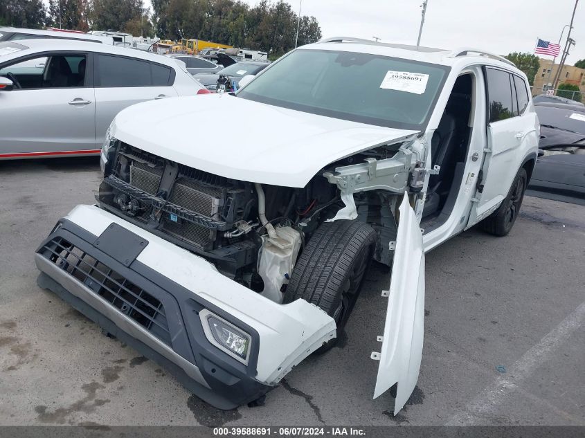 2019 Volkswagen Atlas 3.6L V6 Sel Premium VIN: 1V2NR2CA7KC509837 Lot: 39588691