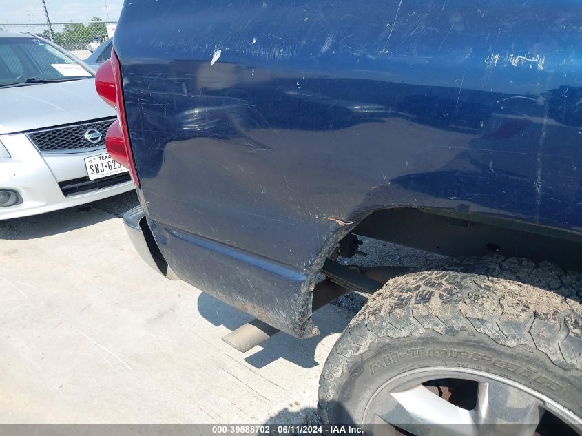 2007 Dodge Ram 1500 Slt VIN: 1D7HA18P47J504648 Lot: 39588702