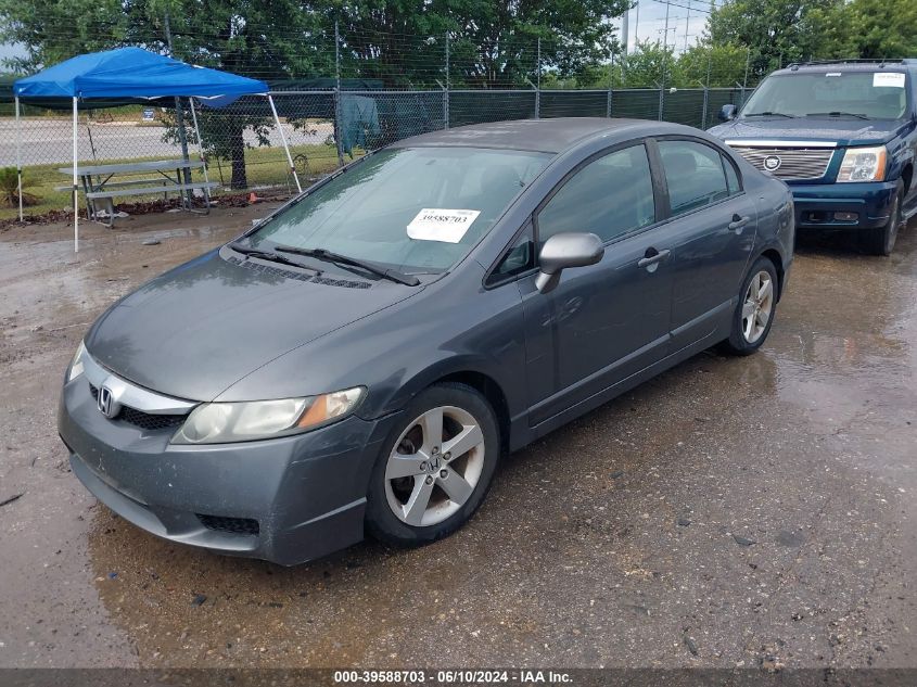 2009 Honda Civic Lx-S VIN: 19XFA16649E010477 Lot: 39588703