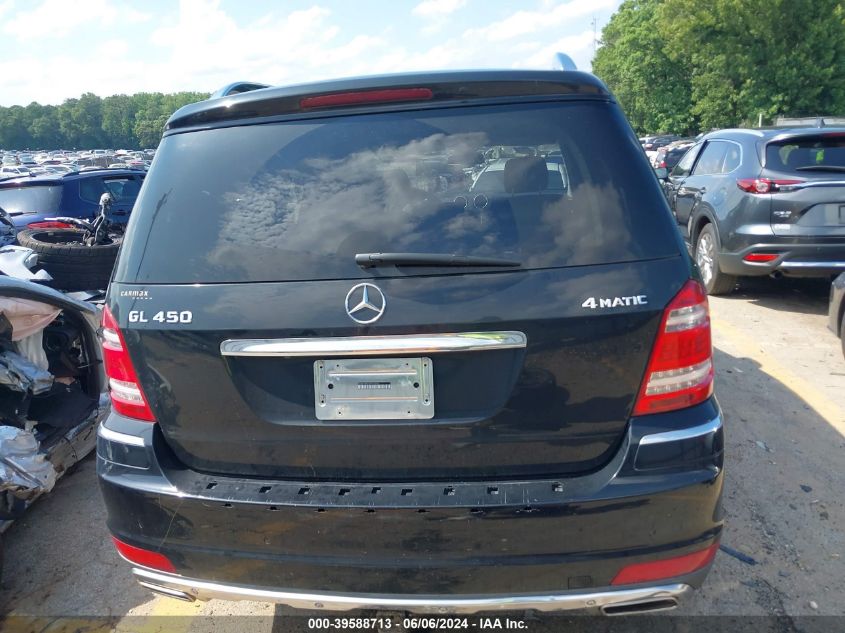 2012 Mercedes-Benz Gl 450 4Matic VIN: 4JGBF7BE6CA792030 Lot: 39588713