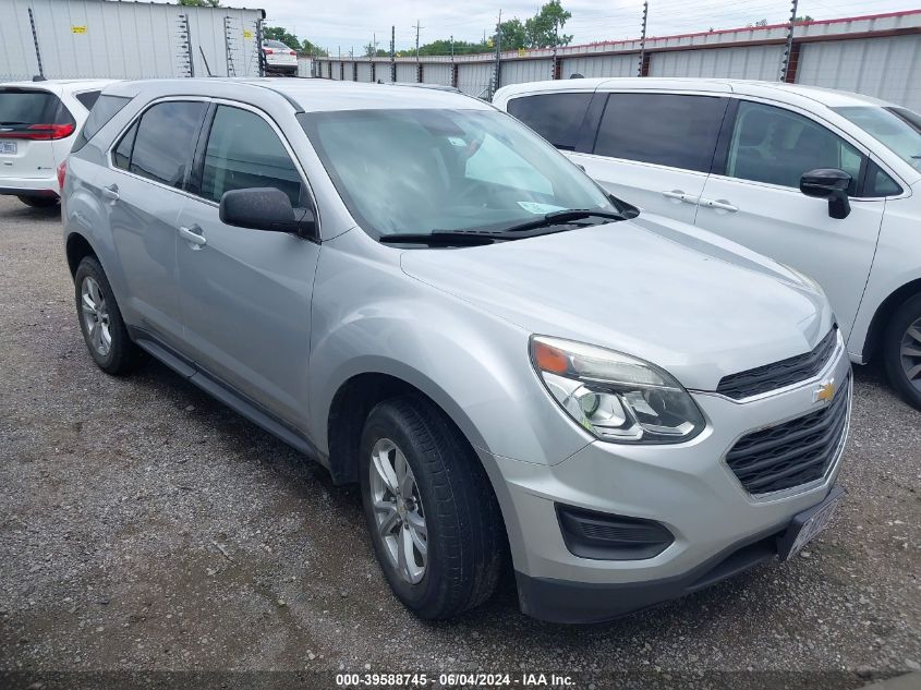 2017 CHEVROLET EQUINOX LS - 2GNFLEEK7H6333427