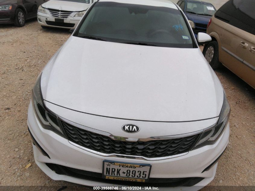 2019 Kia Optima Lx VIN: 5XXGT4L39KG296463 Lot: 39588746