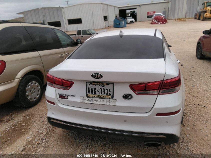 2019 Kia Optima Lx VIN: 5XXGT4L39KG296463 Lot: 39588746