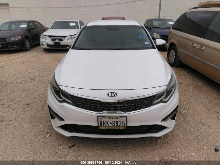2019 Kia Optima Lx VIN: 5XXGT4L39KG296463 Lot: 39588746