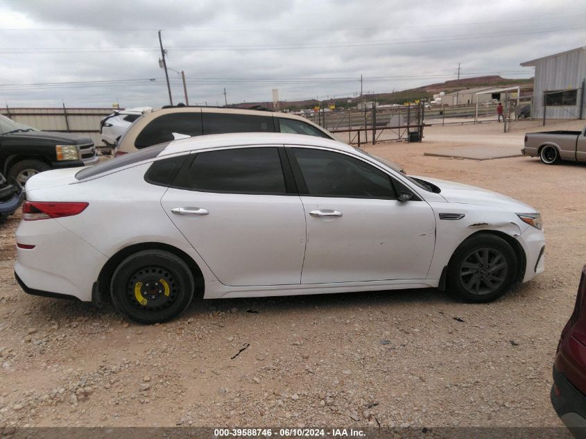 2019 Kia Optima Lx VIN: 5XXGT4L39KG296463 Lot: 39588746