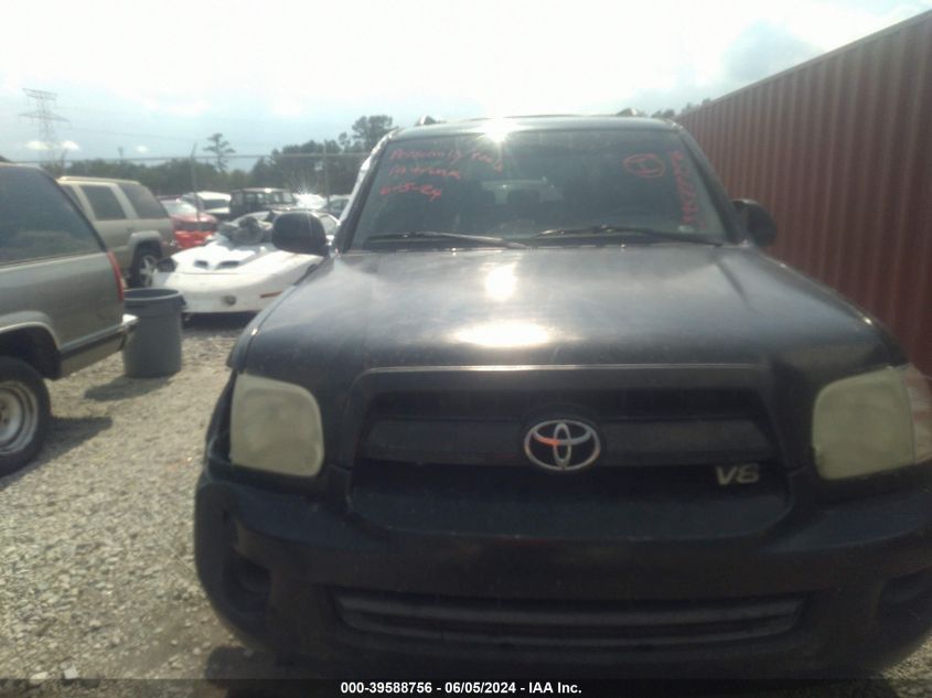 2007 Toyota Sequoia Sr5 V8 VIN: 5TDZT34A67S292442 Lot: 39588756