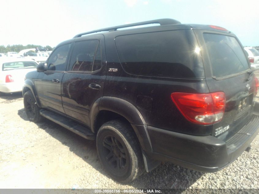 2007 Toyota Sequoia Sr5 V8 VIN: 5TDZT34A67S292442 Lot: 39588756