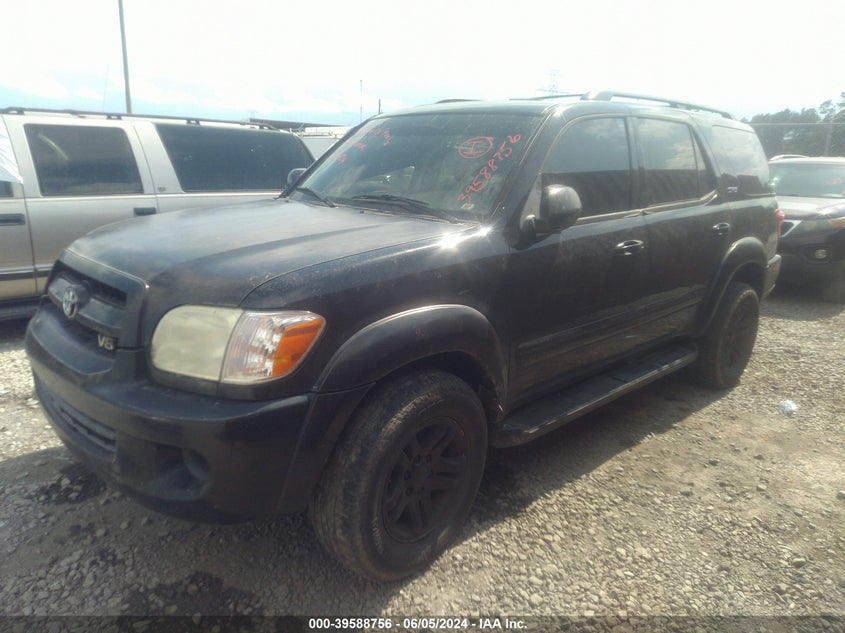 2007 Toyota Sequoia Sr5 V8 VIN: 5TDZT34A67S292442 Lot: 39588756