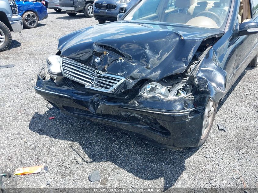 2002 Mercedes-Benz C 240 VIN: WDBRF61J02F287970 Lot: 39588762