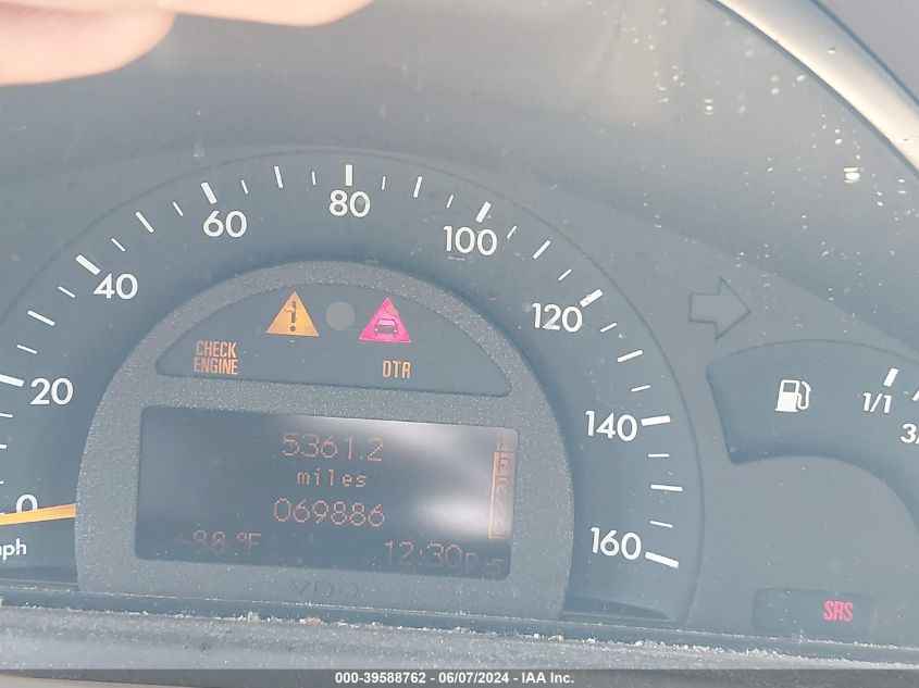 2002 Mercedes-Benz C 240 VIN: WDBRF61J02F287970 Lot: 39588762