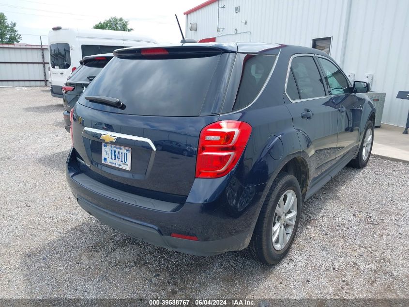 2017 CHEVROLET EQUINOX LS - 2GNFLEEK3H6334011