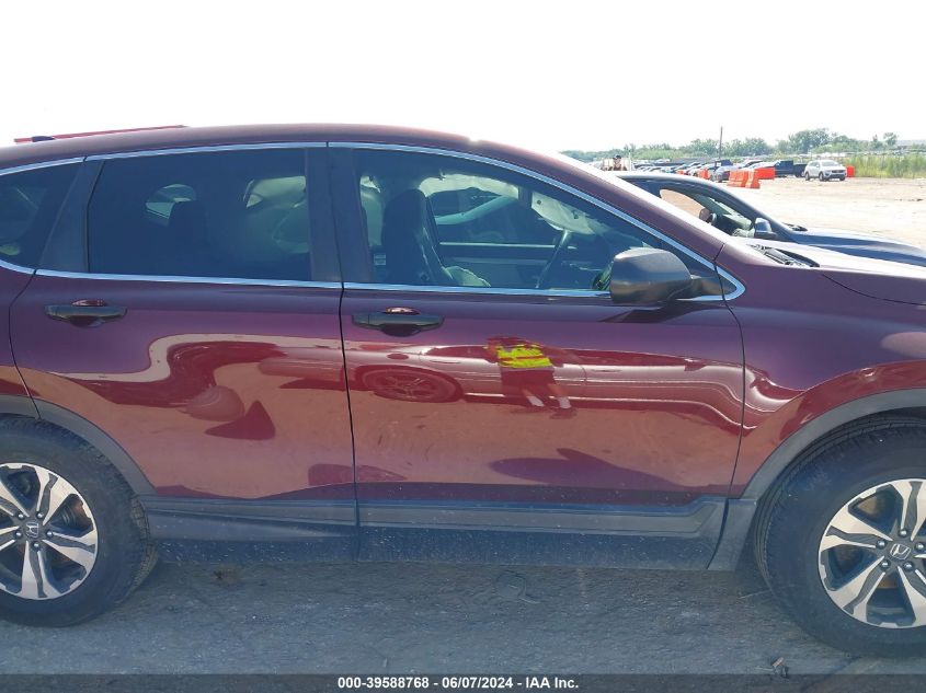 2019 Honda Cr-V Lx VIN: 2HKRW5H35KH415774 Lot: 39588768