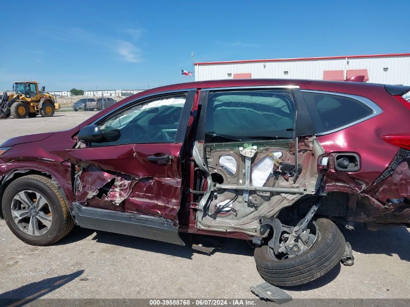 2019 Honda Cr-V Lx VIN: 2HKRW5H35KH415774 Lot: 39588768