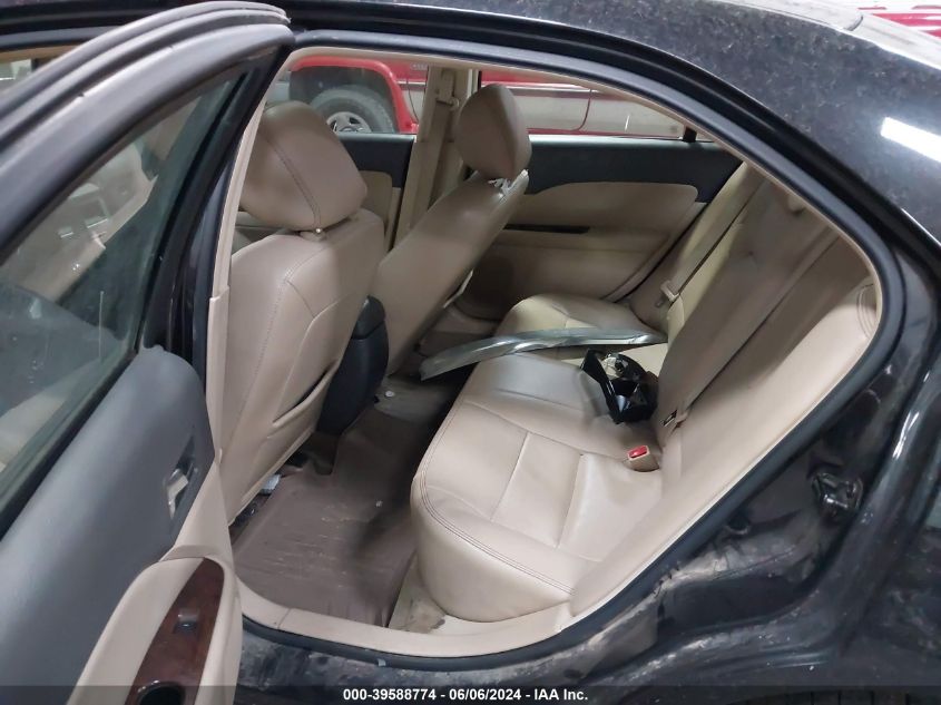 2011 Ford Fusion Sel VIN: 3FAHP0JA5BR201407 Lot: 39588774