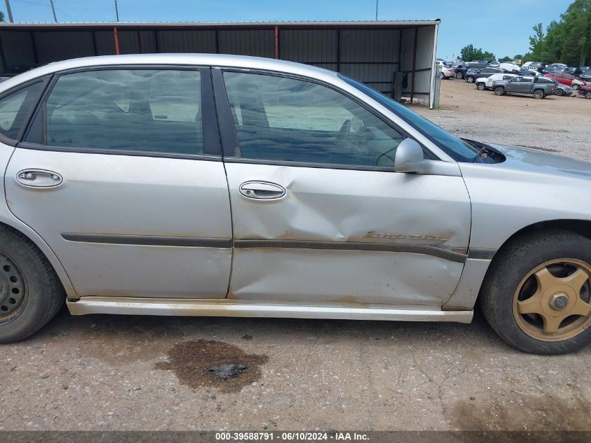 2001 Chevrolet Impala Ls VIN: 2G1WH55K619230927 Lot: 39588791