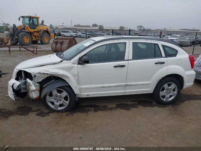 2008 Dodge Caliber Sxt VIN: 1B3HB48B38D673512 Lot: 39588797