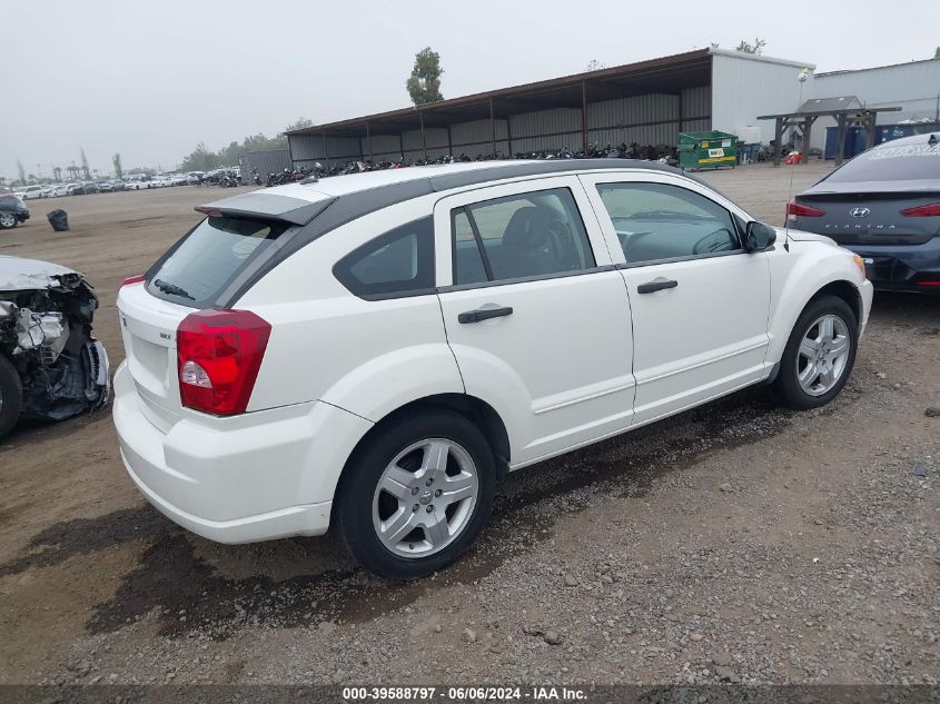 2008 Dodge Caliber Sxt VIN: 1B3HB48B38D673512 Lot: 39588797