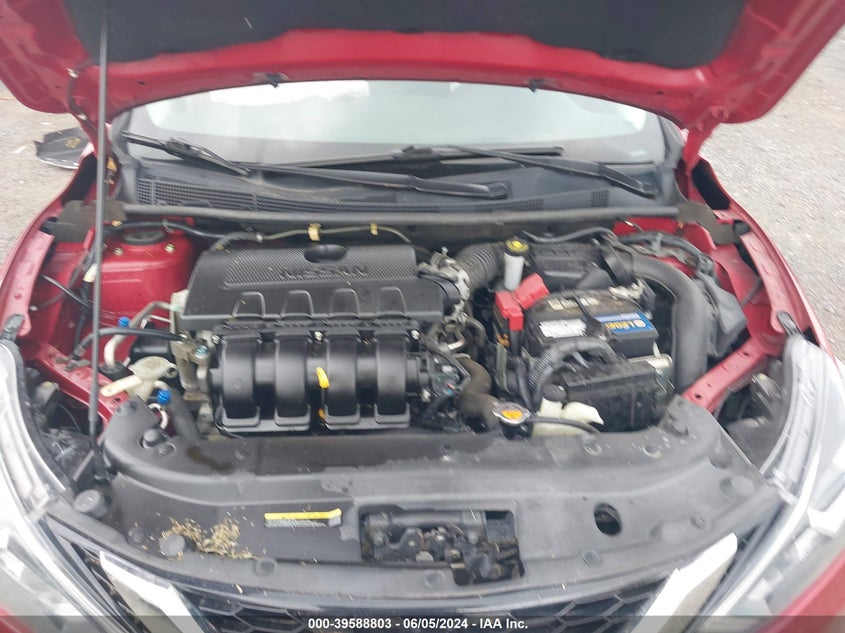 2017 Nissan Sentra Sv VIN: 3N1AB7AP6HL668552 Lot: 39588803