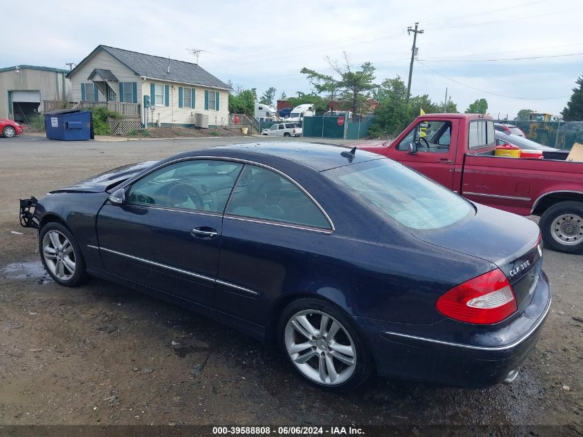 2007 Mercedes-Benz Clk 350 VIN: WDBTJ56J17F209020 Lot: 39588808