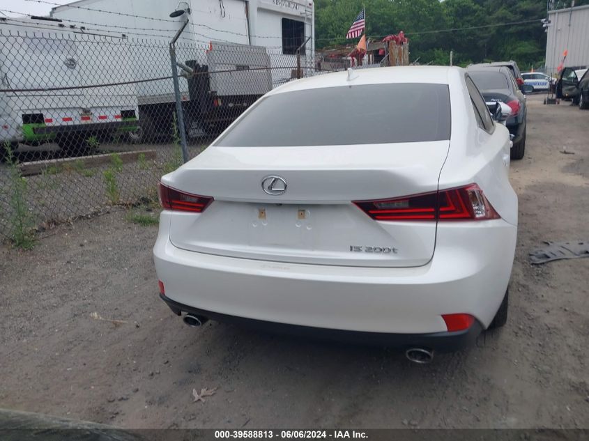 2016 Lexus Is 200T VIN: JTHBA1D27G5004498 Lot: 39588813