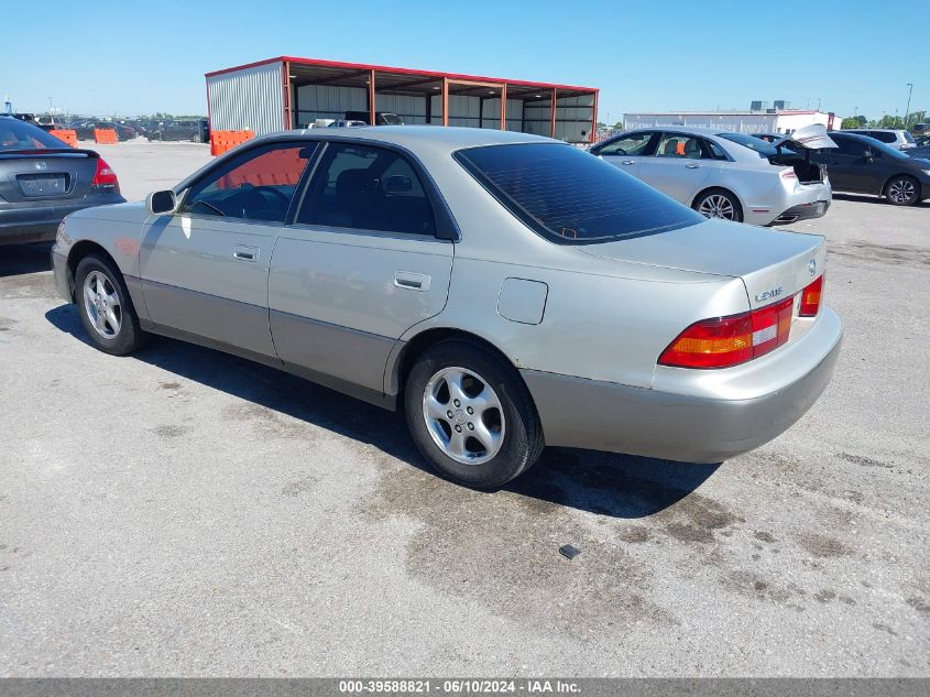 1998 Lexus Es 300 VIN: JT8BF28G4W0145151 Lot: 39588821