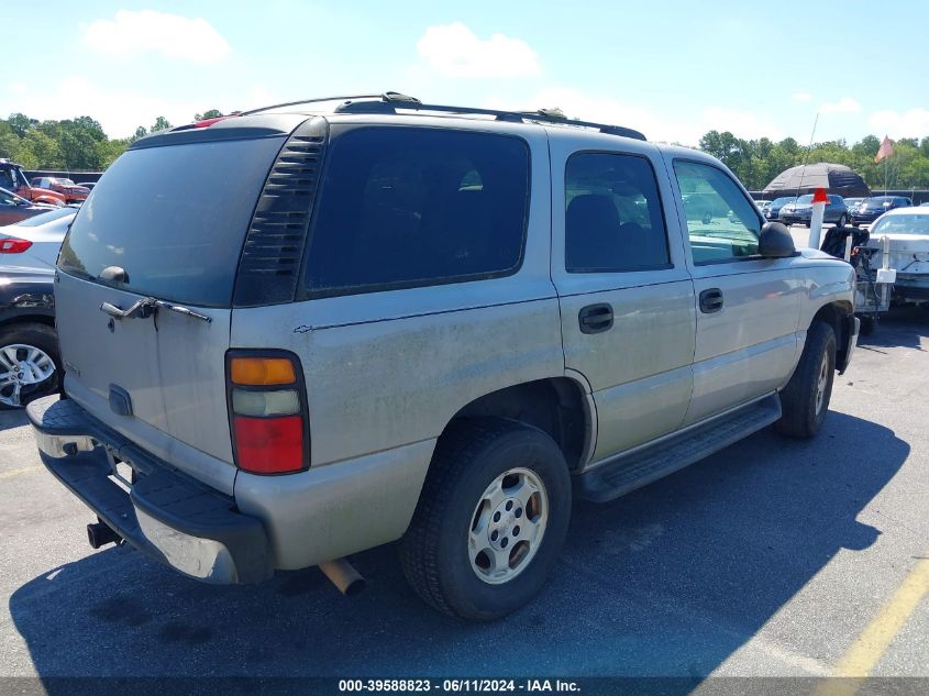 2006 Chevrolet Tahoe Ls VIN: 1GNEK13T96J159136 Lot: 39588823