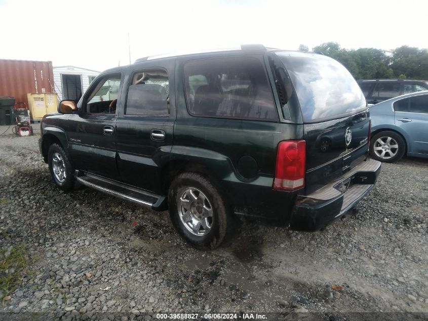 2003 Cadillac Escalade Standard VIN: 1GYEC63TX3R156028 Lot: 39588827