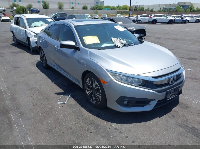 2017 Honda Civic Ex-T VIN: 2HGFC1F30HH654708 Lot: 39588837