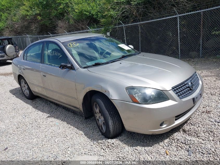 2005 Nissan Altima 2.5 S VIN: 1N4AL11D15C252337 Lot: 39588844