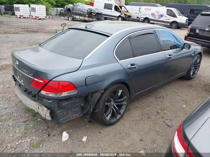 2007 BMW 750Li VIN: WBAHN83577DT72378 Lot: 39588845