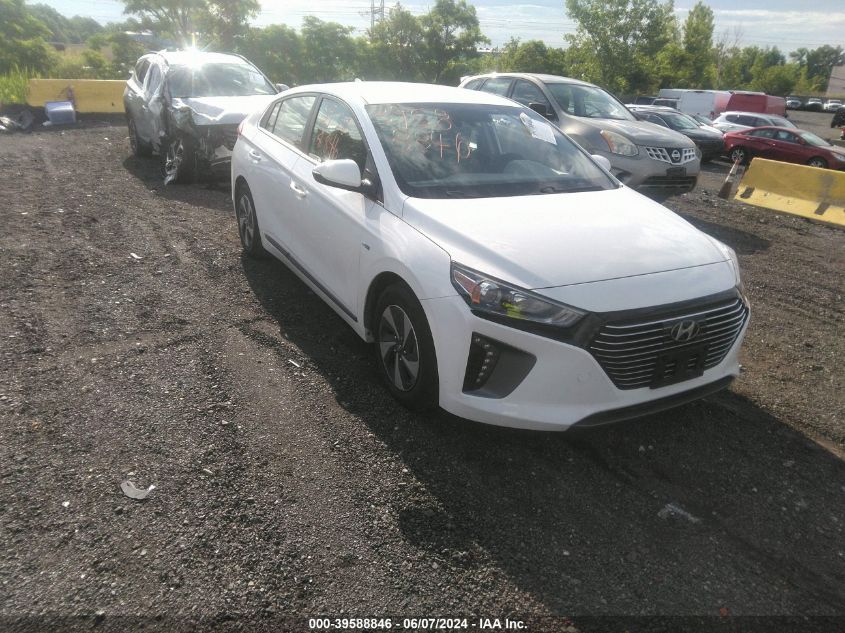 KMHC75LC0JU064167 2018 Hyundai Ioniq Hybrid Sel