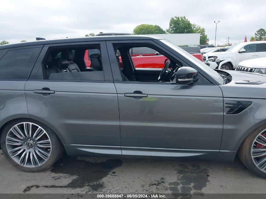 2018 Land Rover Range Rover Sport Hse Dynamic VIN: SALWV2SV6JA698411 Lot: 39588847