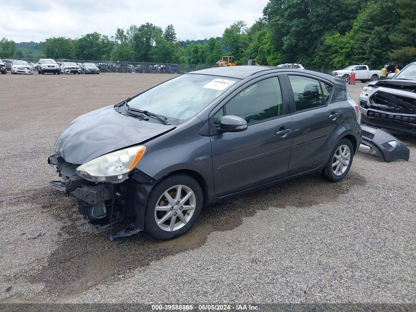 2012 Toyota Prius C Three VIN: JTDKDTB3XC1011740 Lot: 39588865