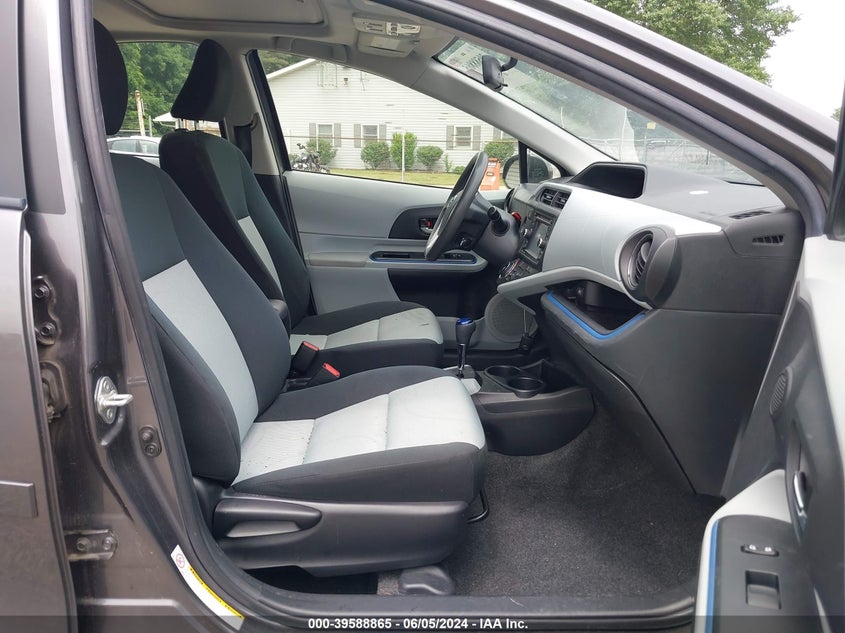 2012 Toyota Prius C Three VIN: JTDKDTB3XC1011740 Lot: 39588865