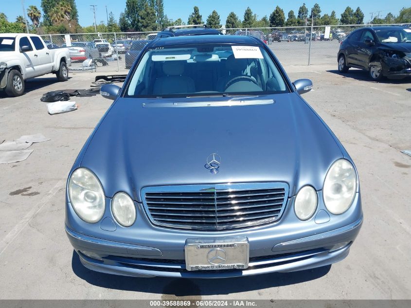 2004 Mercedes-Benz E 500 VIN: WDBUF70J34A456011 Lot: 39588869