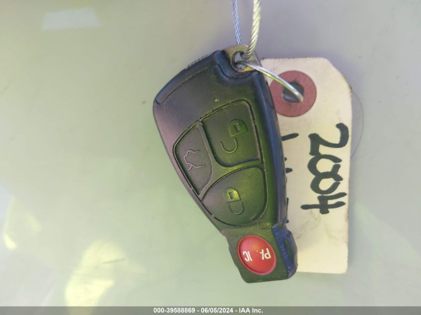 2004 Mercedes-Benz E 500 VIN: WDBUF70J34A456011 Lot: 39588869