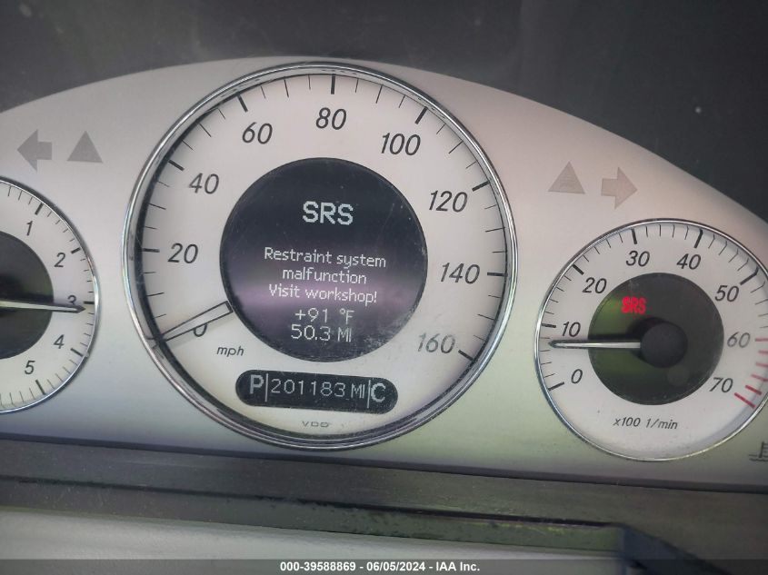 2004 Mercedes-Benz E 500 VIN: WDBUF70J34A456011 Lot: 39588869