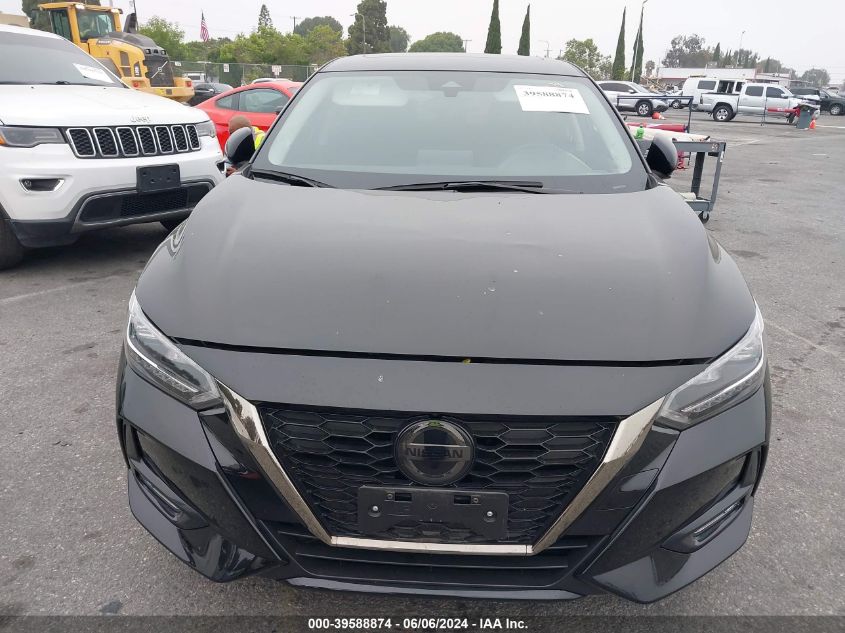 2022 Nissan Sentra Sr Xtronic Cvt VIN: 3N1AB8DV7NY319737 Lot: 39588874