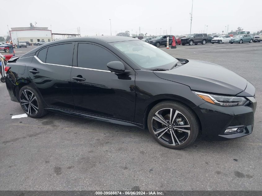 2022 Nissan Sentra Sr Xtronic Cvt VIN: 3N1AB8DV7NY319737 Lot: 39588874